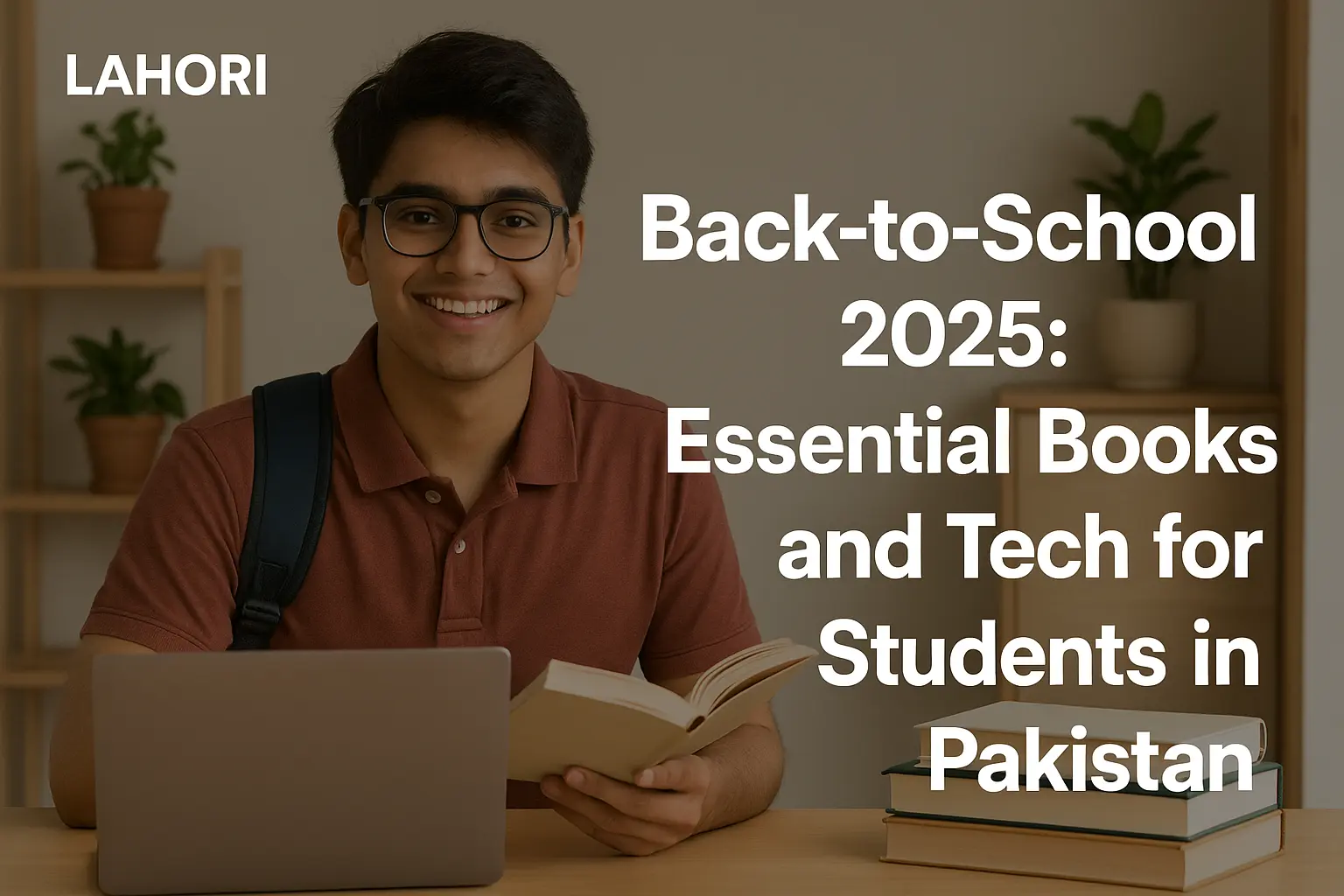 Back-to-School 2025: Essential Books and Tech for Students in Pakistan